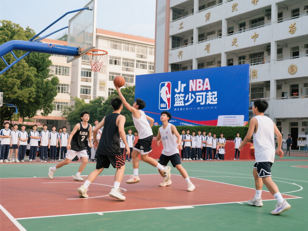 Jr.NBA《篮少可期》：仲元中学青春篮球梦